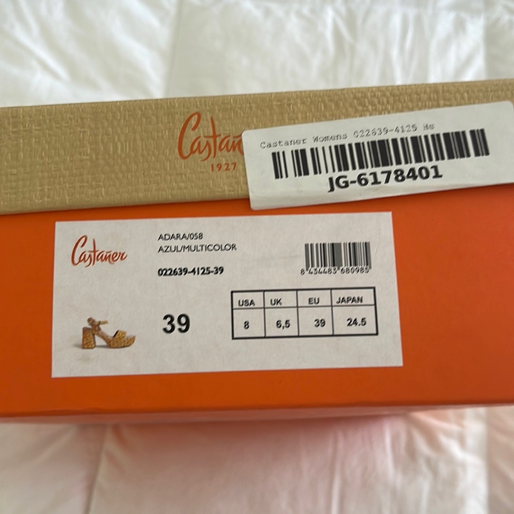 COPY - NWT Castaner platform sandals